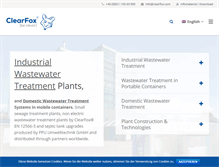 Tablet Screenshot of clearfox.com